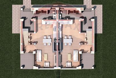 Teren 1600 mp cu proiect & autorizație, Chalet Duplex Râșnov Glăjerie - 7
