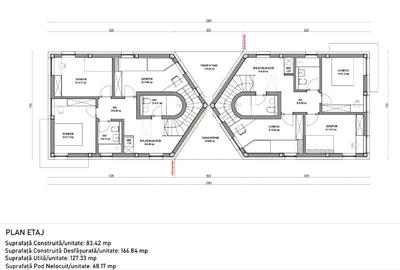 Case tip Duplex de vanzare P+1E ,127mp ,Strada Gradinarilor - 8