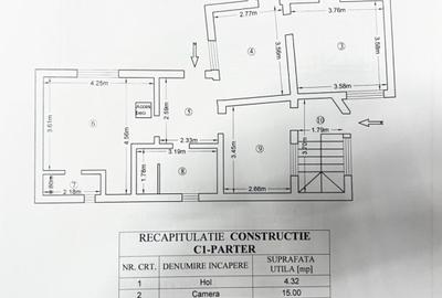 Casă P+M Iași, Podu de Fier - Moara de Vânt 4 Camere garaj si beci, 264mp Teren - 9