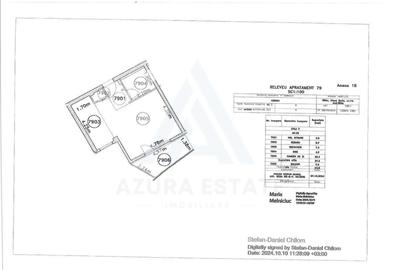 Studio 37.5 mp utili cu balcon 7.3 mp si baie generosa in zona Rahovei - 12