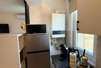 Garsoniera, 39 mp, prima închiriere, parcare, centrala, balcon, Otopeni - 5