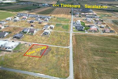 Teren Construcții intravilan de 721 mp, în Săcălaz