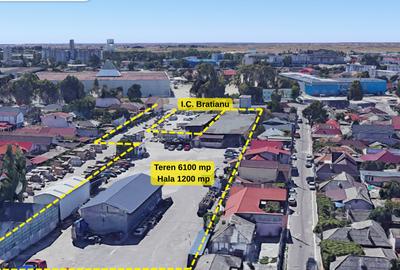 Hala 1200 mp si curte 6100 mp in Constanta intrare de pe A2 Bd. IC Bratianu - 8