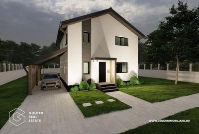 Casă individuală cu 4 camere în 6 Vânători