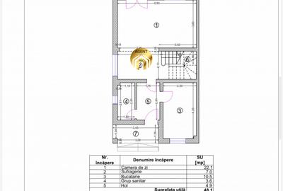 Casa P+1+Pod - 4 camere - 209mp Teren - Aproape de DN1 - Otopeni - 3
