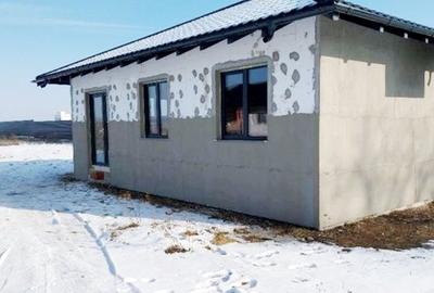 Casa in constructie si teren 615 mp+90mp cota de drum, Dumbrava Rosie - 1