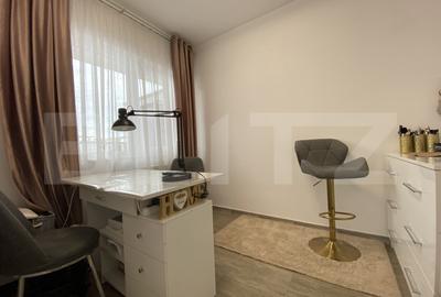 Apartament la cheie, 3 camere, 55 mp, 17 mp terasă, zona Metro - 8