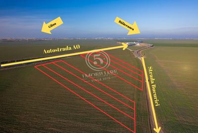 Teren 16.000 mp pentru Hale – Investiție Ideală langa Autostrada A0 - 3
