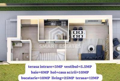 VIla Tip Duplex P + 1E 130 mp - Comision 0% - 4