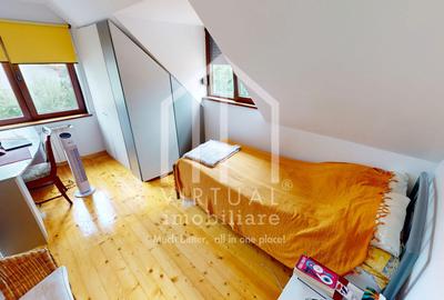 Casa cu 5 camere, 210mp utili, demisol, mobilata, Cal. Poplacii - 17
