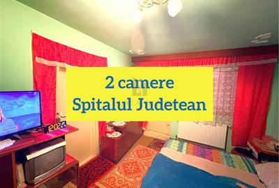 Apartament cu 2 camere nedecomandat în Spitalul Județean