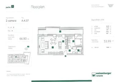 Apartament 2 camere+balcon I  Incalzire in pardoseala| Comision 0%| - 7