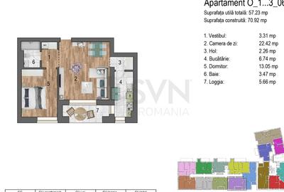 REA1025179 Apartament 2 camere I Nerva Traian l Ansamblu Rezidential - 2