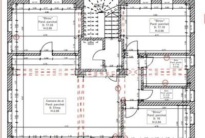 Spatiu birouri premium: 110 mpu 5 camere 2 bai zona Sub Arini Sibiu - 11