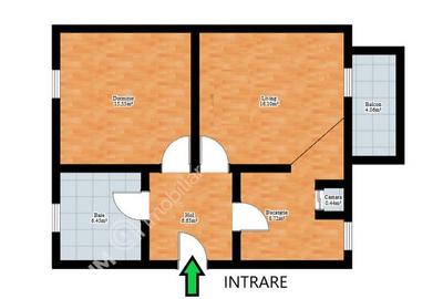 Apartament 2 camere decomandate balcon loc parcare in Turnisor Sibiu - 5
