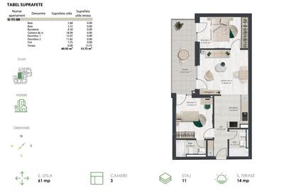 De vanzare penthouse in zona de Nord - Comision 0% - 14