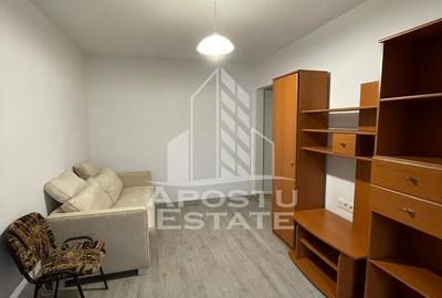 Apartament cu 2 camere semidecomandat, mobilat în Șagului