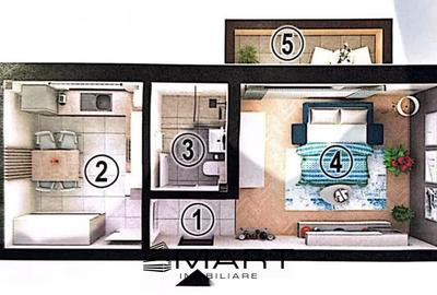 Garsoniera decomandata - 1