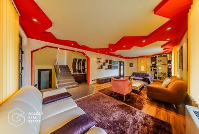 Vila de lux, D+P+E+M, Gradiste, la cheie, 300mp, 6 camere, teren 580mp - 3