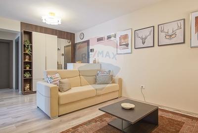 Apartament cu 3 camere decomandat, mobilat în Tractorul