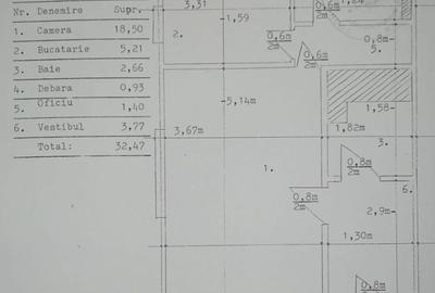 Garsoniera in bloc 1978 langa metrou Valea Ialomite, Drumul Taberei - 2
