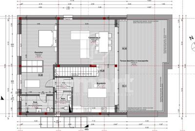 Teren autorizat duplex Grigorescu 550 mp view panoramic construcție imediata - 6