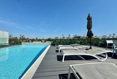 Parter cu terasa | piscina exterioara | receptie si paza | Aviatorilor - 1