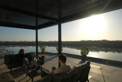 Penthouse pe malul lacului cu terasa de 117 mp -Lebada Lake Residence - 7