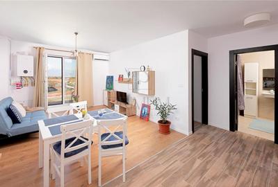 Apartament cu 2 camere semidecomandat, mobilat în Torontalului