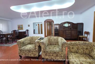 Închiriere apartament 3 camere, 100+ mp utili, vilă, curte, parcare, Pantelimon - 1