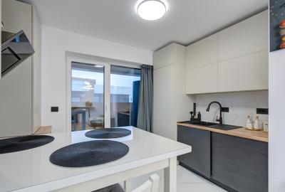 Apartament 2 camere Titan Astorium Garden piscina - terasa - totul nou - 9