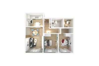 Exclusivitate -  3 camere,  bloc nou,  gradină, loc parcare, pet friendly - 24