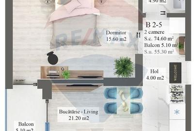 Studio cu finisaje premium | Bulevardul Pipera - 14