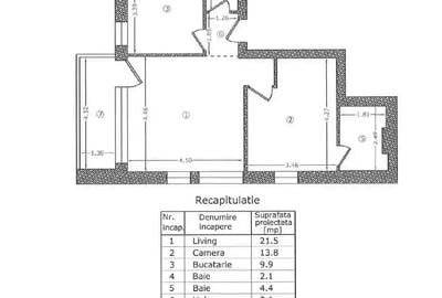 Ultimul Apartament 2 camere - 4 minute Metrou Grigorescu - 2