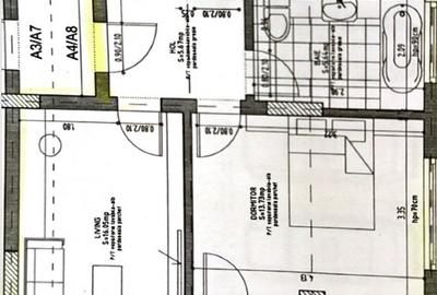 Apartament 2 camere complet mobilat, loc parcare, centrală proprie, AC, bloc mic - 15