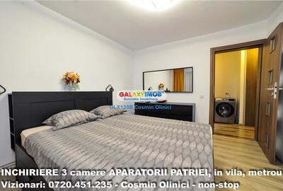 INCHIRIERE 3 camere BERCENI - Aparatorii Patriei, metrou, in vila - 9
