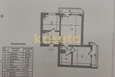 Apartament 2camere 56mp1982| Metrou/Obor | Complet mobilat | 2Balcoane - 11