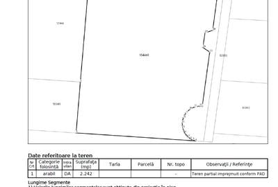 Teren Zona Pipera  Iancu Nicolae | 2242 mp |Deschidere 54m | Proiect Rezidential - 3