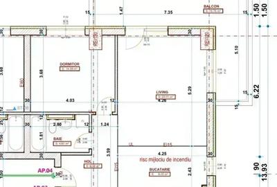 Apartament 2 camere sut 73,99mp | Ela Cotroceni Faza II I COMISION 0 % - 6
