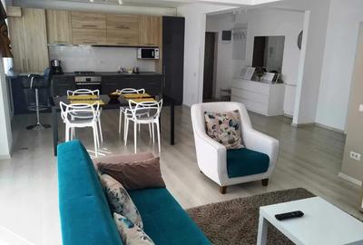 Apartament cu 3 camere decomandat, mobilat în Pipera