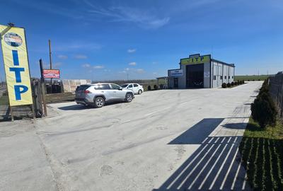 Stație ITP modernă de închiriat – DN București–Giurgiu | teren 2.200 mp | trafic - 2