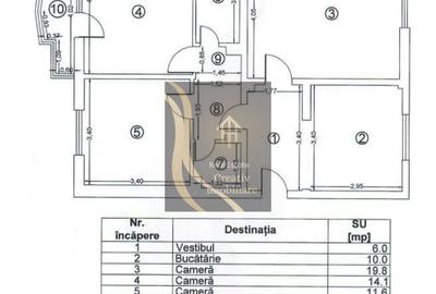 De vanzare apartatament cu 3 camere cu 2 bai si loc de parcare! - 8