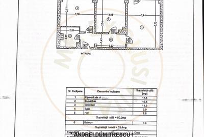Apartament cu 2 camere decomandat în Banat