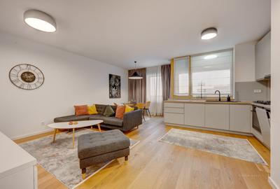 Apartament cu 2 camere semidecomandat, mobilat în Aviației