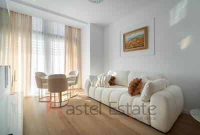Apartament cu 2 camere semidecomandat, mobilat în Floreasca
