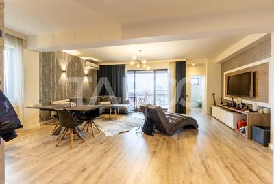 Penthouse cu 3 camere semidecomandat, mobilat în Iris
