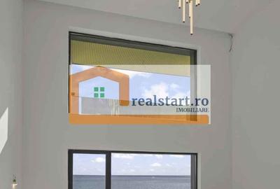 Vedere frontala la Mare, Prima linie, Penthouse tip Duplex, bloc Boutique - 12