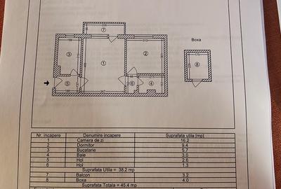 Apartament cu 2 camere în Tomis Nord
