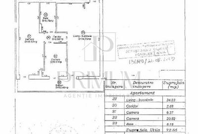 CENTRAL - FRUCTUS PLAZA - ETAJ 8 - LIFT - 3 CAMERE - TERASA 14MP - CENTRALA - CL - 11
