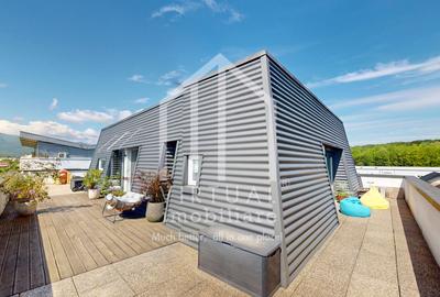 Penthouse cu 3 camere, 89mp utili si terasa 118mp, mobilat, Cisnadie - 27